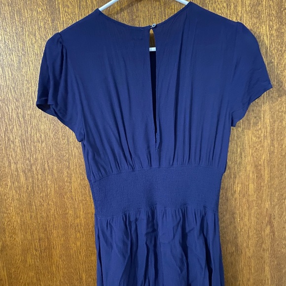 Wilfred - Navy Blue Midi Dress - Picture 4 of 4